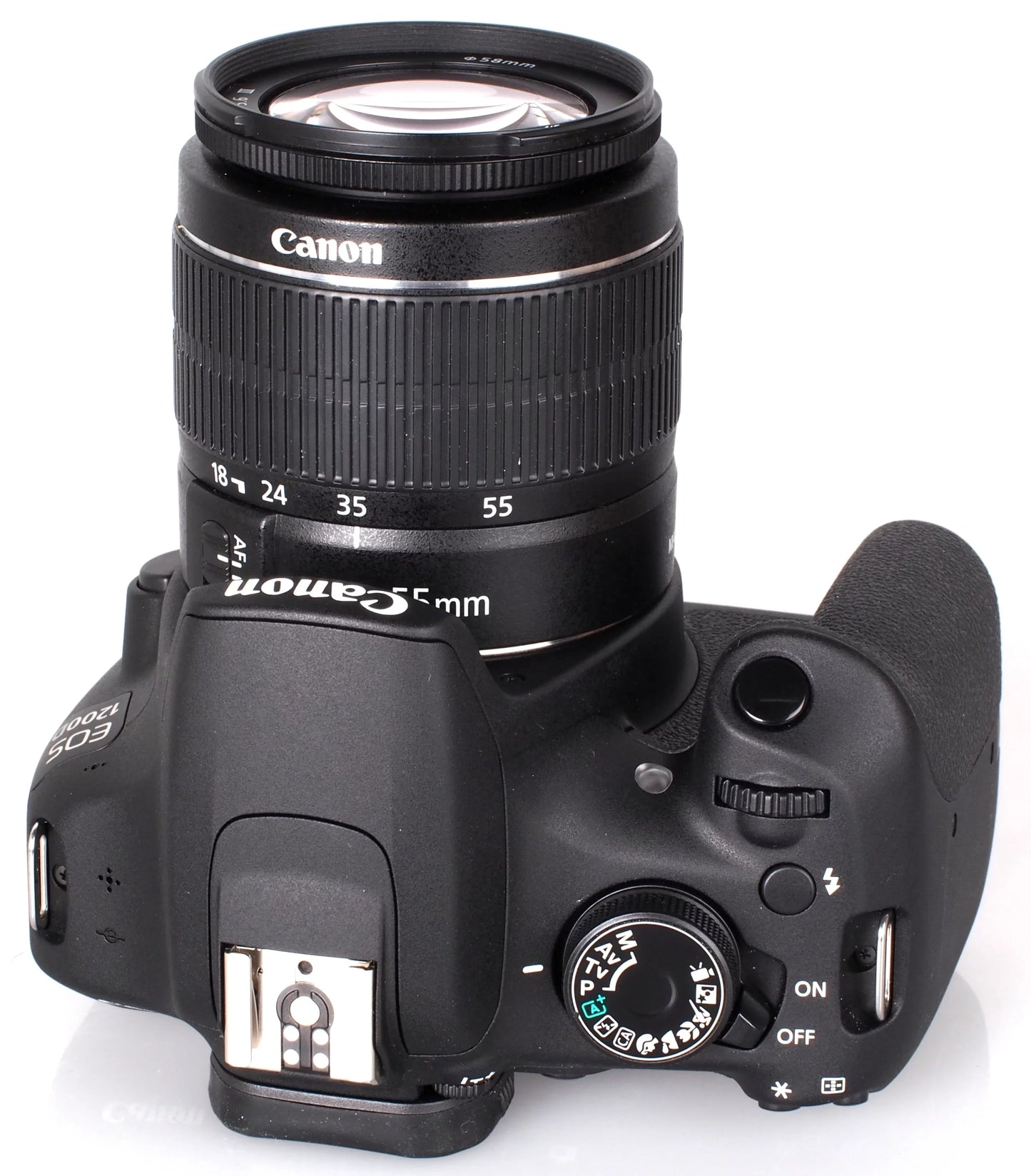 Canon 1200D with 18-55mm Lens