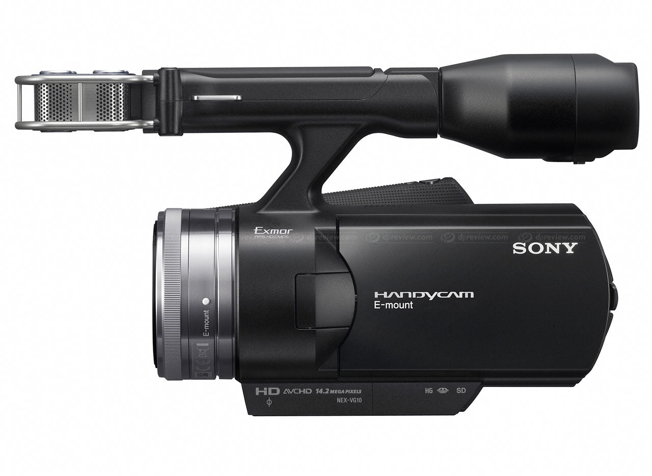Sony NEX-VG10 E-mount HD camcorder