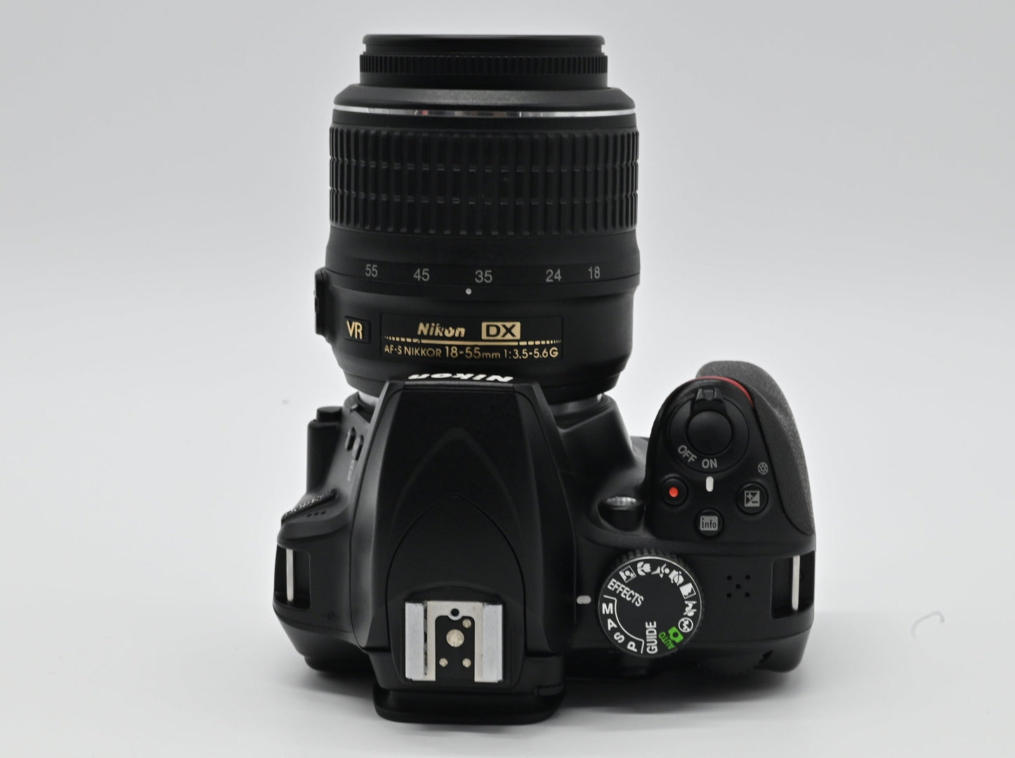 Nikon DSLR 3400 with 18-55mm lens