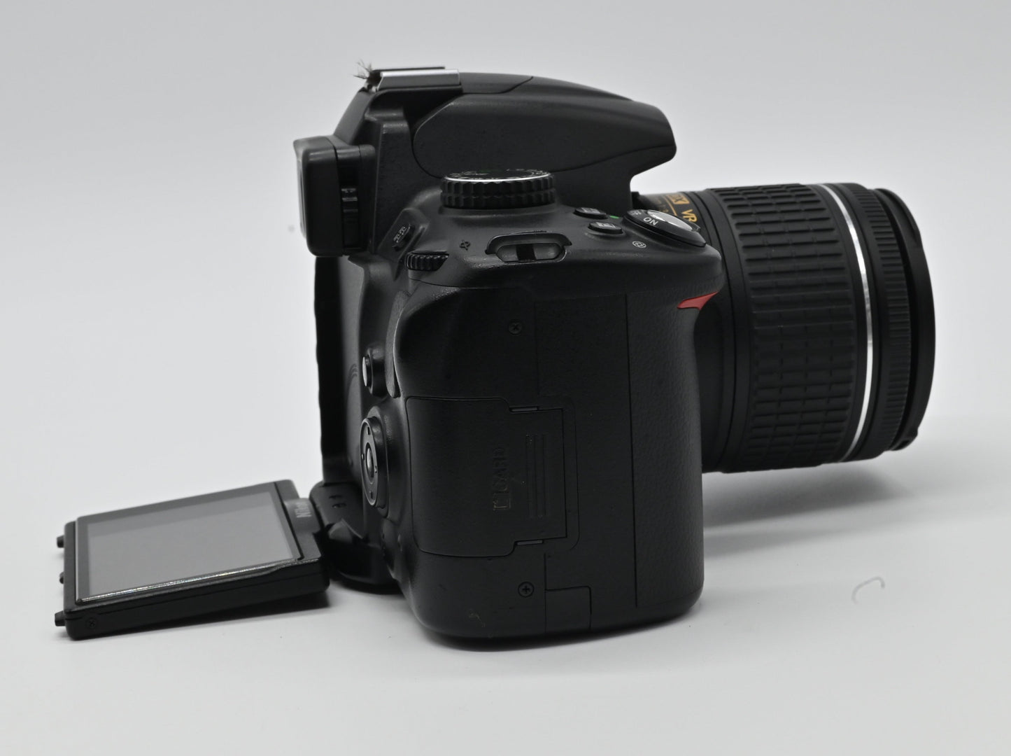 Nikon D5000 with 18-55mm lens