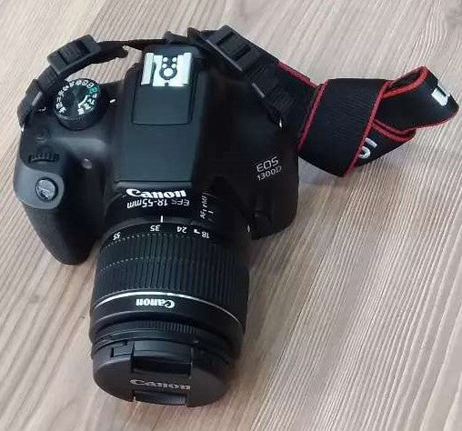 Canon 1300D with 18-55mm Lens