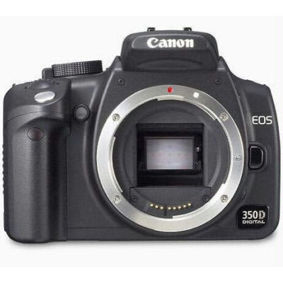 Canon EOS 350D Digital SLR camera with 18-55mm lens