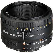 Nikon 50mm f 1.8 D AF Lens