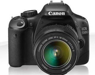 Canon 550D with 18-55mm Lens