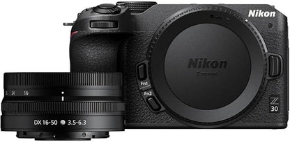 Nikon Z30 Mirrorless Camera with Nikkor DX 16-50mm
