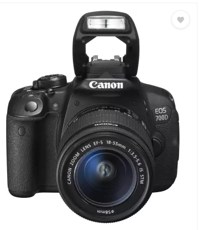 Canon 700D with 18-55mm Lens
