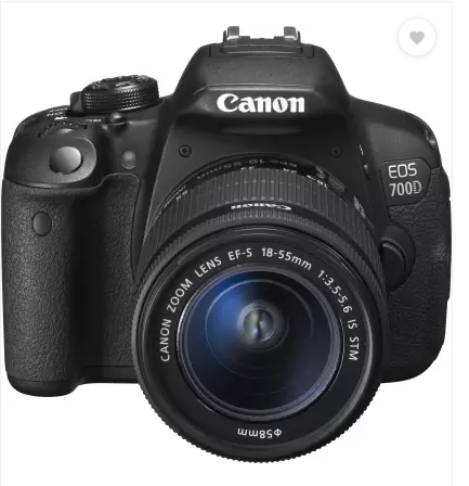 Canon 700D with 18-55mm Lens