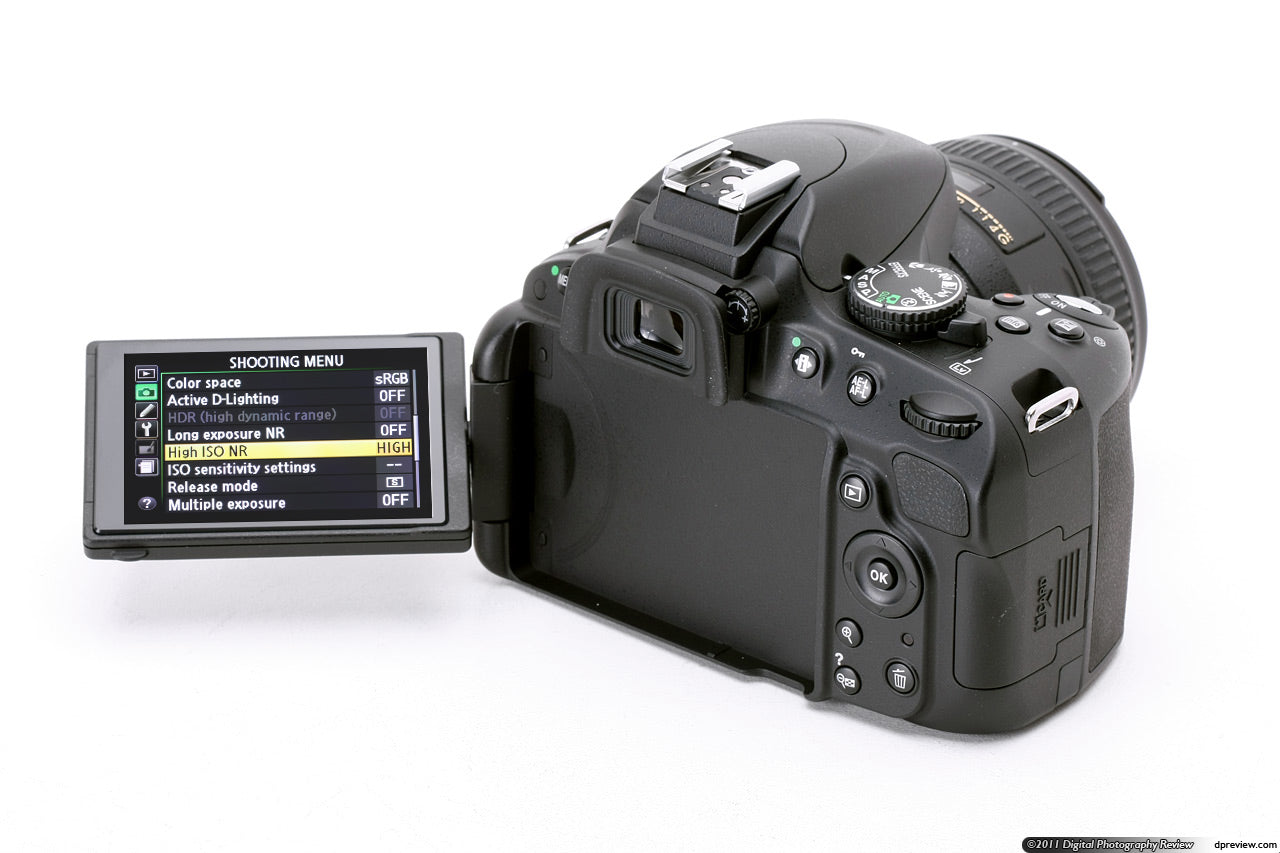 Nikon D5100 with 18-55mm VR Lens