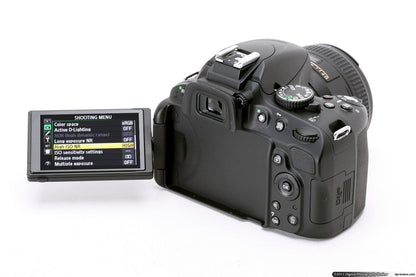 Nikon D5100 with 18-55mm VR Lens