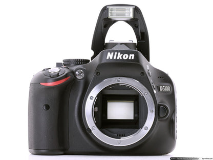 Nikon D5100 with 18-55mm VR Lens