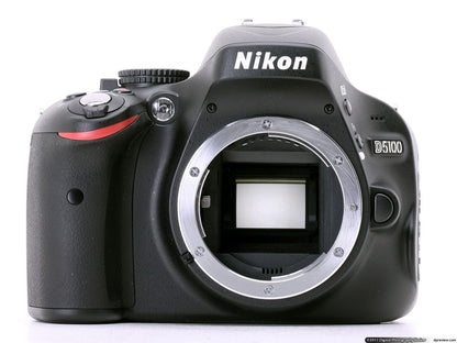 Nikon D5100 with 18-55mm VR Lens