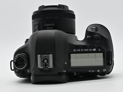 Canon 5D Mark III with 50mm f1.8 STM lens