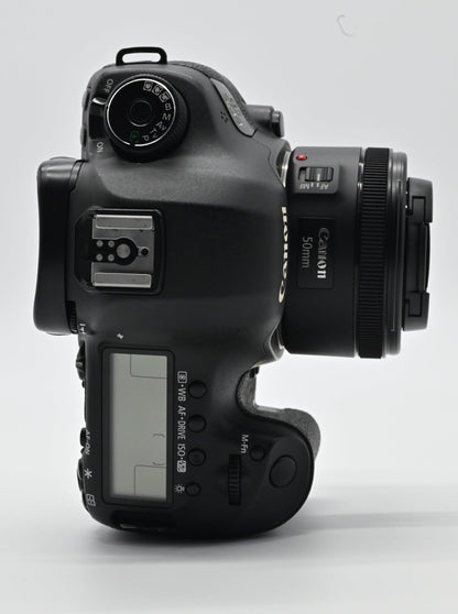Canon 5D Mark III with 50mm f1.8 STM lens