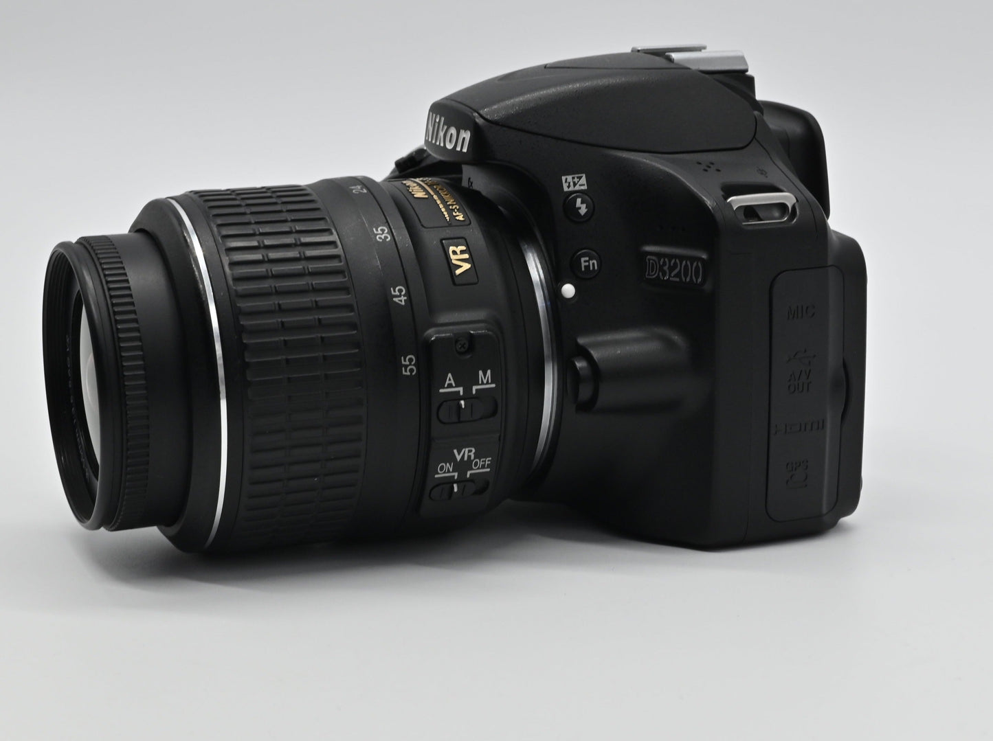 Nikon D3200 with 18-55mm VR Lens
