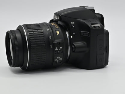 Nikon D3200 with 18-55mm VR Lens