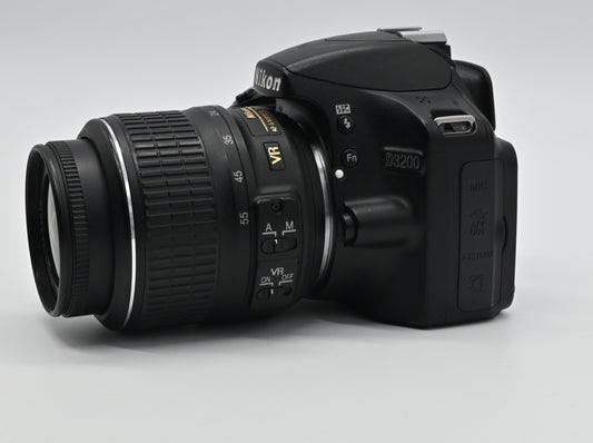 Nikon D3200 with 18-55mm VR Lens