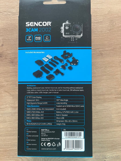 Sencor action camera