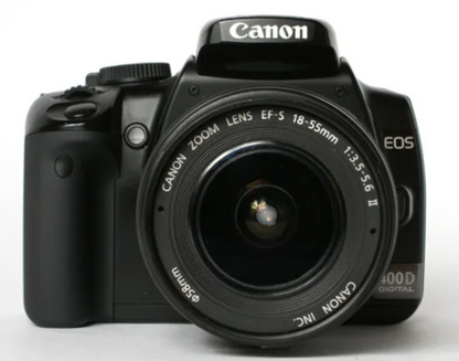 Canon 400D with 18-55mm Lens