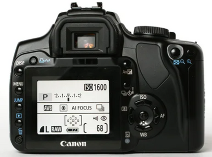 Canon 400D with 18-55mm Lens