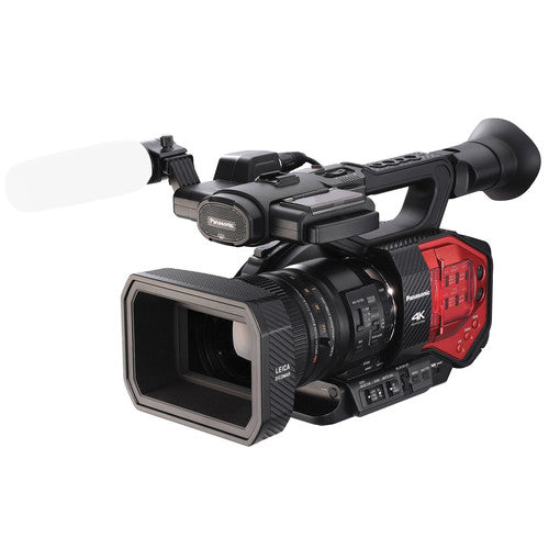 Panasonic AG-DVX200 4K Camcorder with Four Thirds Sensor and Integrated Zoom Lens