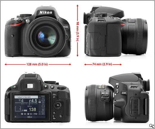 Nikon D5100 with 18-55mm VR Lens