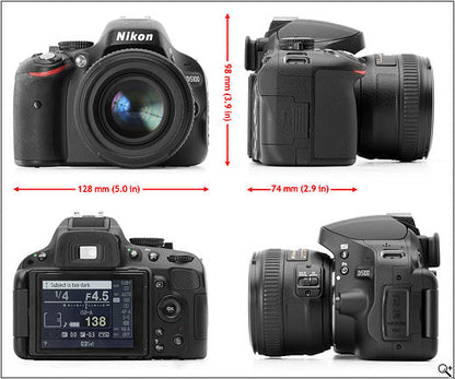 Nikon D5100 with 18-55mm VR Lens