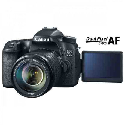 Canon 70D with 18-55mm Lens