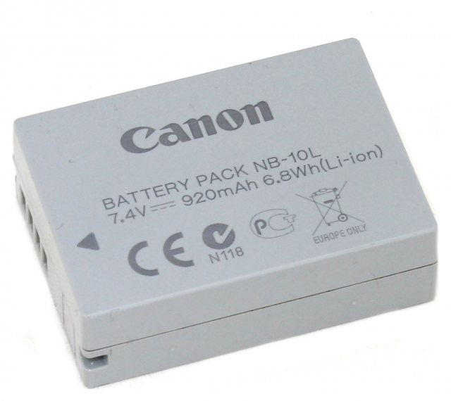 CANON NB 10L BATTERY PACK