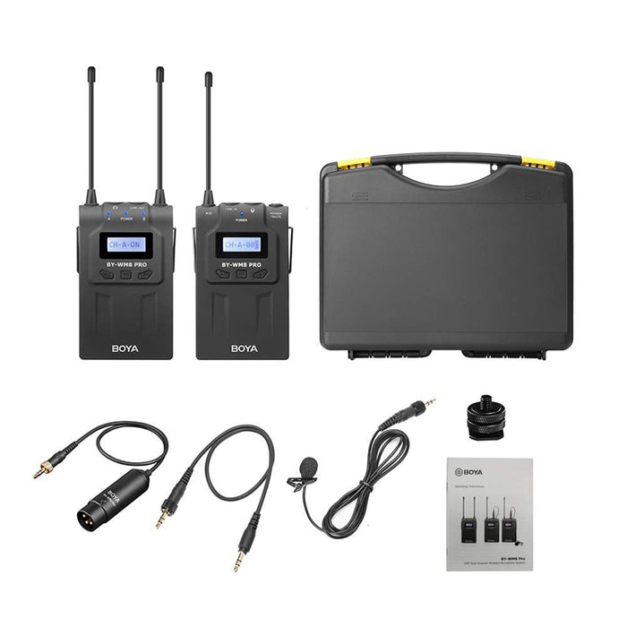 Boya BY-WM8 Pro K1 – Dual-Channel Wireless Mic System