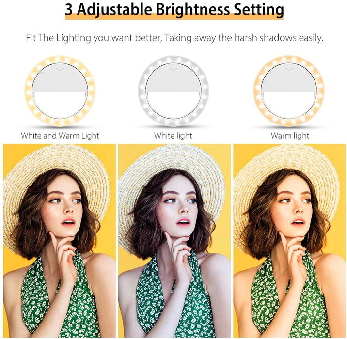 Selfie Ring Light for iPhone and other models