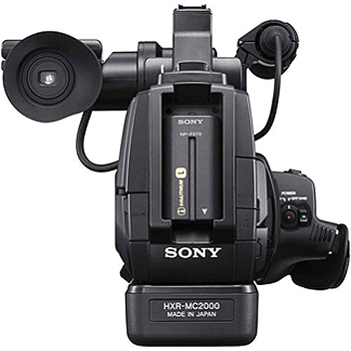 Sony HXR-MC2500 Shoulder Mount PAL AVCHD Camcorder