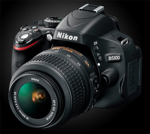 Nikon D5100 with 18-55mm VR Lens